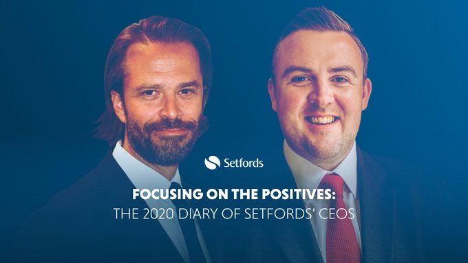 Setfords Technology Focusing on the Positives: The 2020 Diary of Setfords' CEOs