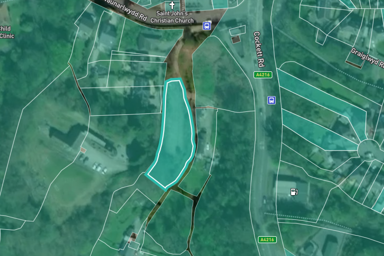 Building Plot For Sale in Swansea