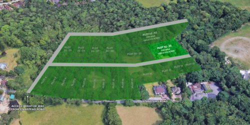 Freehold land for sale in Caterham