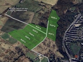 Freehold plots for sale in Rossendale