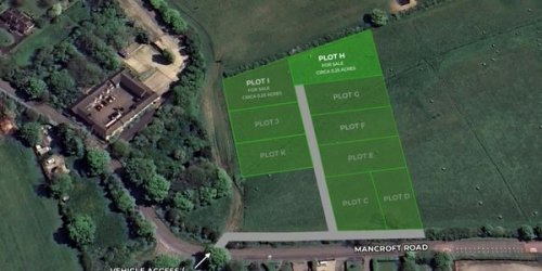 Vacant freehold land for sale in Luton