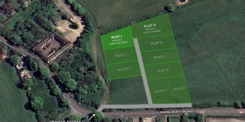 Vacant freehold land for sale in Luton