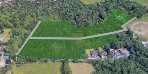 Freehold plot of land for sale in Caterham