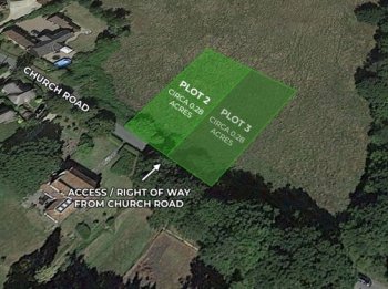 Plot for sale in Tadley