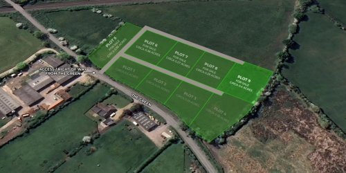 Vacant freehold plot for sale in Devizes