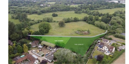 Plot for sale near Guildford