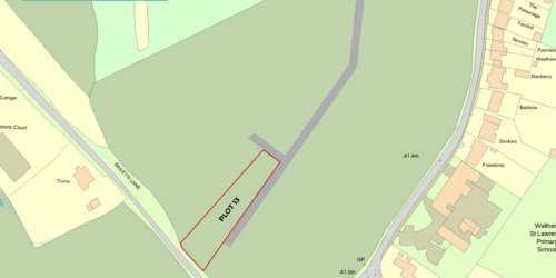 Freehold plot for sale in Reading