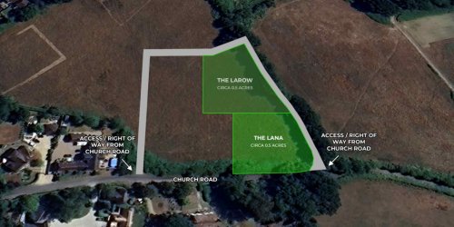 Freehold land for sale in Tadley