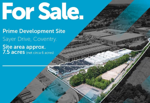 Prime development site for sale in Coventry
