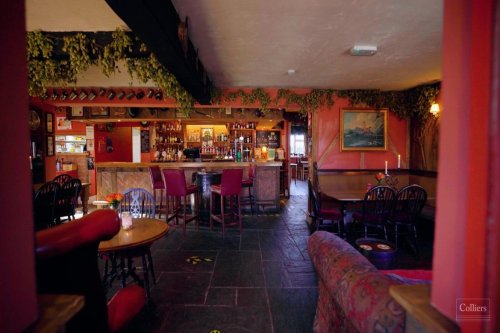 Country pub for sale in Ledbury