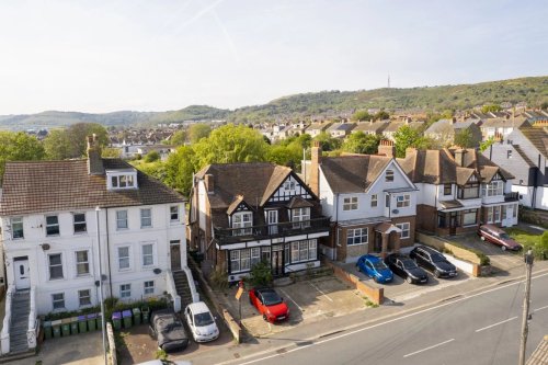 Detached former guest house for sale in Folkestone