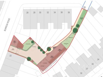 Development plot for sale in Folkestone