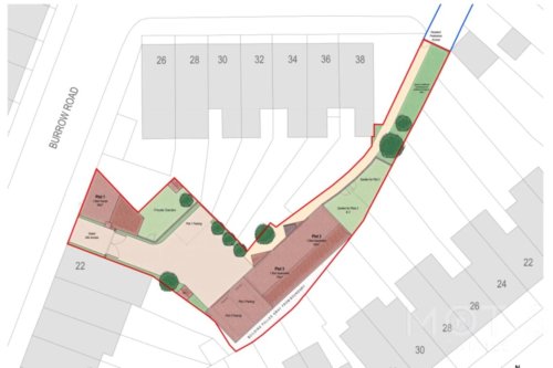 Development plot for sale in Folkestone