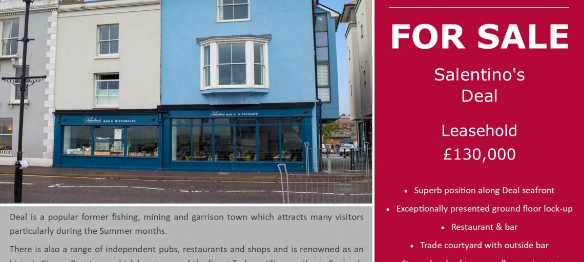 Introducing a Prime Seafront Restaurant Opposite Deal Pier
