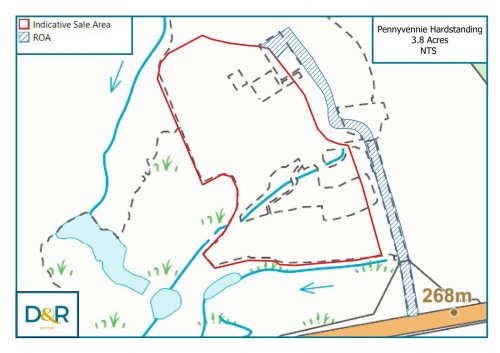 Hardstanding land for sale in Pennyvennie