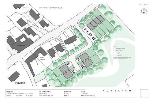 Development site for sale in Pendoggett