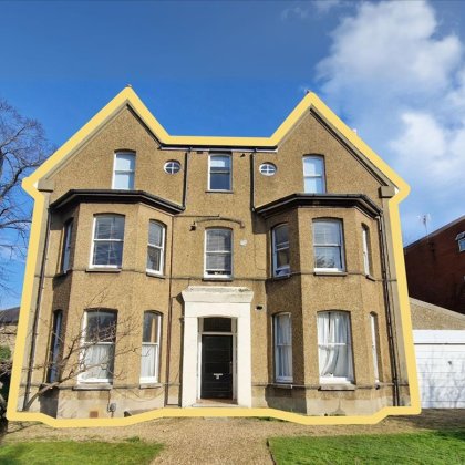 Residential block with planning for sale in Kingston upon Thames