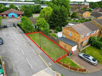 Freehold plot of land for sale in Colnbrook