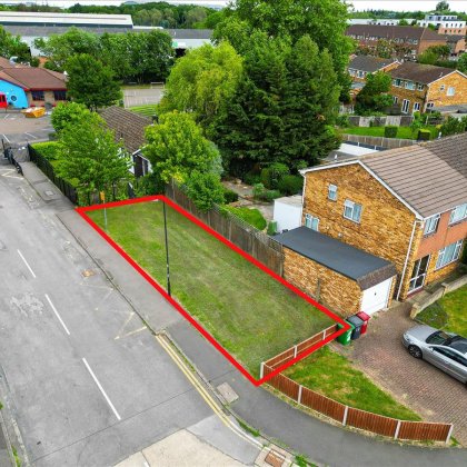 Freehold plot of land for sale in Colnbrook