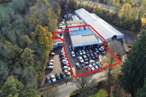 Showroom with forecourt  for sale in Whitchurch