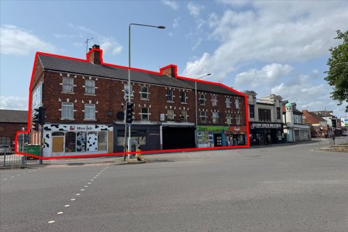 Prominent Victorian investment building for sale in Worksop