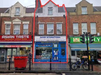 Shop and Flat Above For Sale in Forest Gate, London