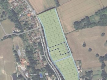 Freehold Land Circa 1 Acre for Sale in Barham, Kent