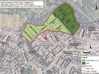 Freehold Plots For Sale in Blackwater, Surrey
