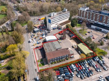 Former fire station and land for sale in Horley