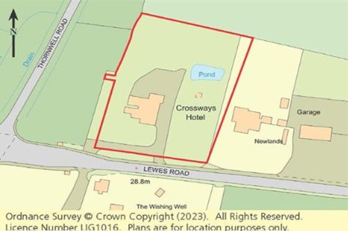 Grade II listed hotel for sale in Polegate