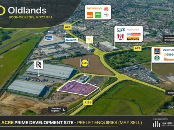 Development Site For Sale or To Let in Bognor Regis, West Sussex, PO22
