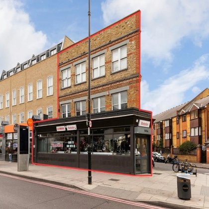 Retail and residential development opportunity for sale in Dalston