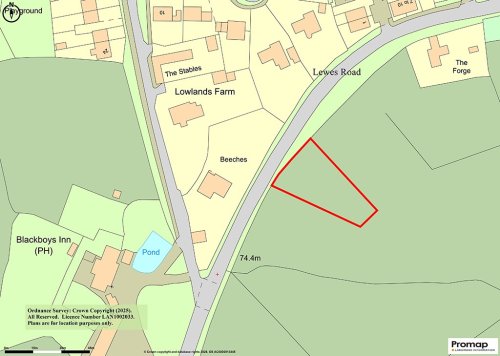 Land  for sale in Uckfield