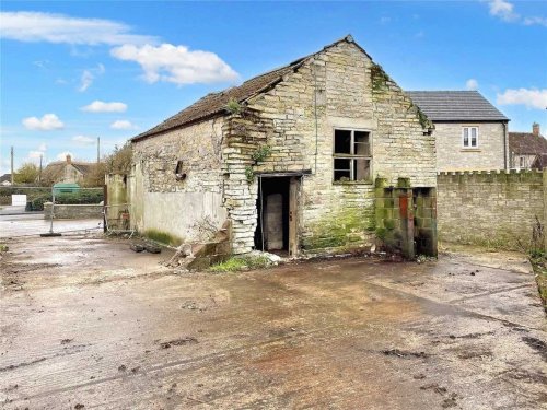 Former barn with planning permission for sale in Somerton