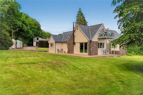 Equestrian property with land for sale in Wheddon Cross