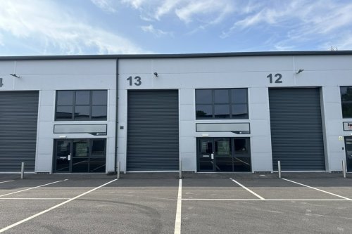 Newly built industrial unit for sale in Wellington